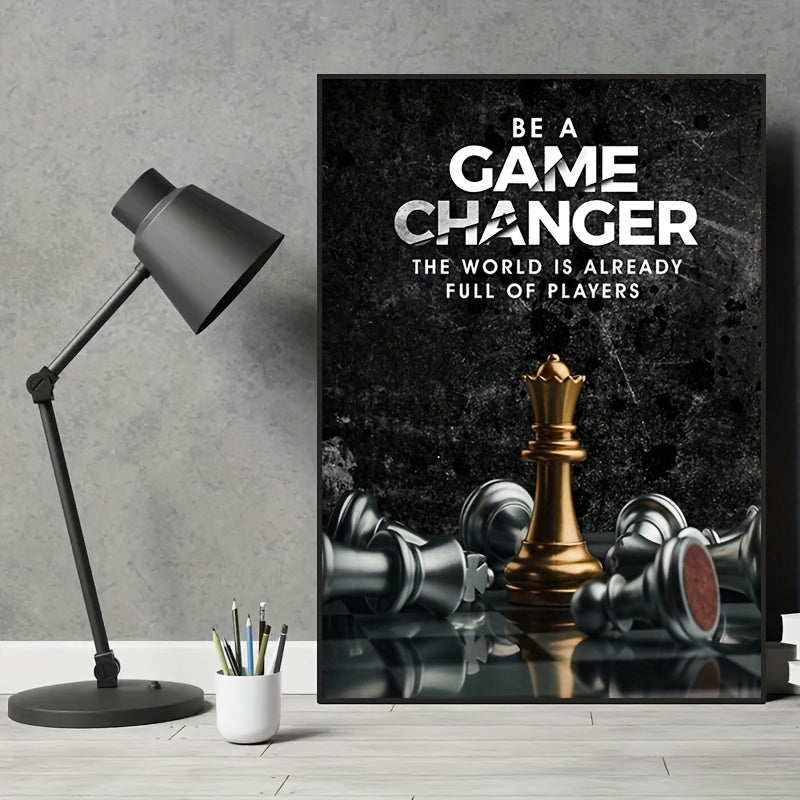 (BEST SELLER) Be A Game Changer (unframed)